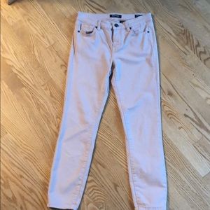 Light pink Buffalo mid rise ankle length pants